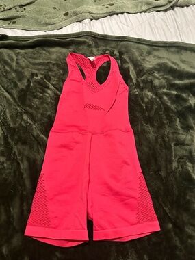 Aerie Women’s Seamless Romper – Hot Pink, Activewear